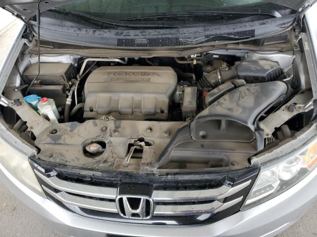 5FNRL5H62FB024279 - 2015 HONDA ODYSSEY EXL SILVER photo 12