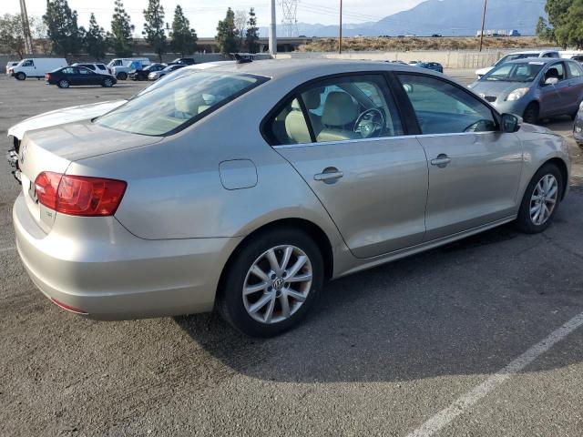 3VWD17AJ9EM213528 - 2014 VOLKSWAGEN JETTA SE TAN photo 3