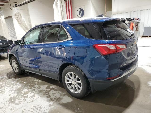 3GNAXUEVXLL325460 - 2020 CHEVROLET EQUINOX LT BLUE photo 2