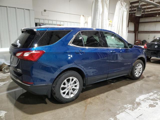 3GNAXUEVXLL325460 - 2020 CHEVROLET EQUINOX LT BLUE photo 3