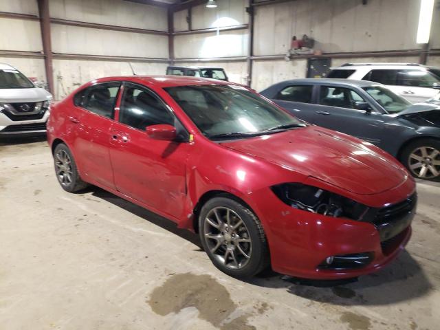 1C3CDFBB8ED926279 - 2014 DODGE DART SXT RED photo 4