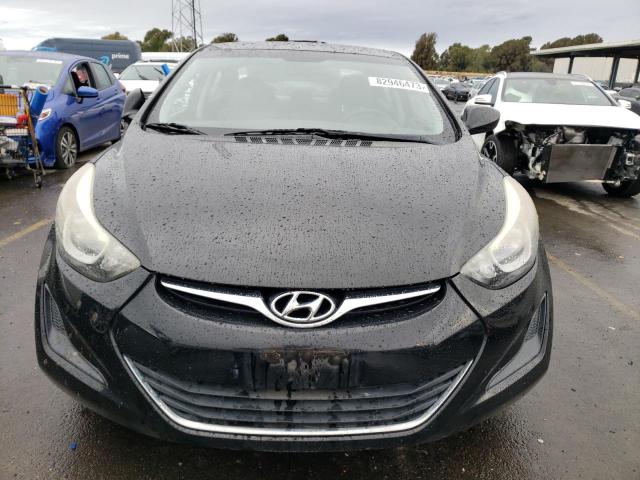 5NPDH4AE7EH496730 - 2014 HYUNDAI ELANTRA SE BLACK photo 5