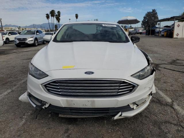 3FA6P0LU3JR116840 - 2018 FORD FUSION SE HYBRID WHITE photo 5