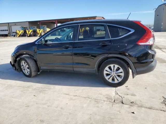 2HKRM4H72DH613850 - 2013 HONDA CR-V EXL BLACK photo 2