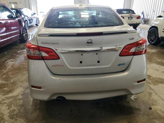 3N1AB7AP3DL652531 - 2013 NISSAN SENTRA S SILVER photo 6