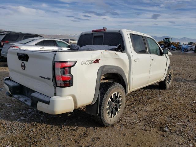 1N6ED1EK4NN619069 - 2022 NISSAN FRONTIER S WHITE photo 3