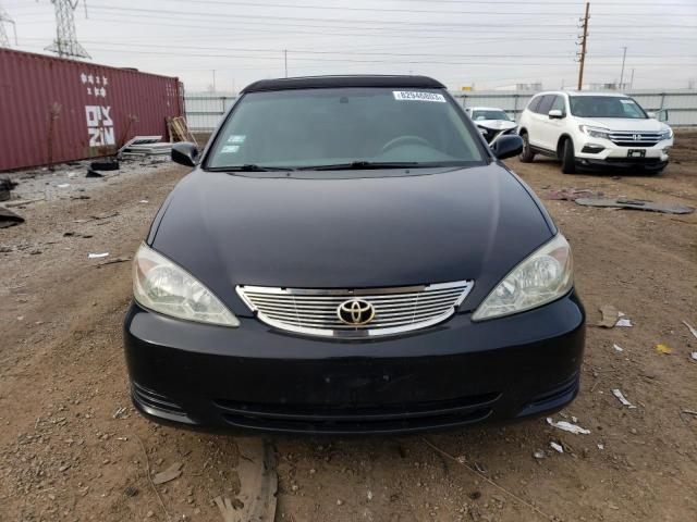 4T1BE32K34U354860 - 2004 TOYOTA CAMRY LE BLACK photo 5