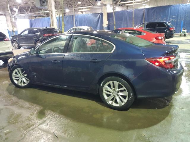 2G4GN5EX6F9287423 - 2015 BUICK REGAL PREMIUM BLUE photo 2