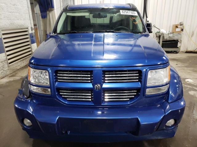 1D4PU5GX2AW112576 - 2010 DODGE NITRO SXT BLUE photo 5