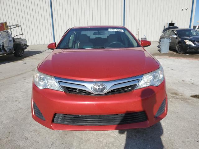 4T1BF1FK4CU501178 - 2012 TOYOTA CAMRY BASE RED photo 5