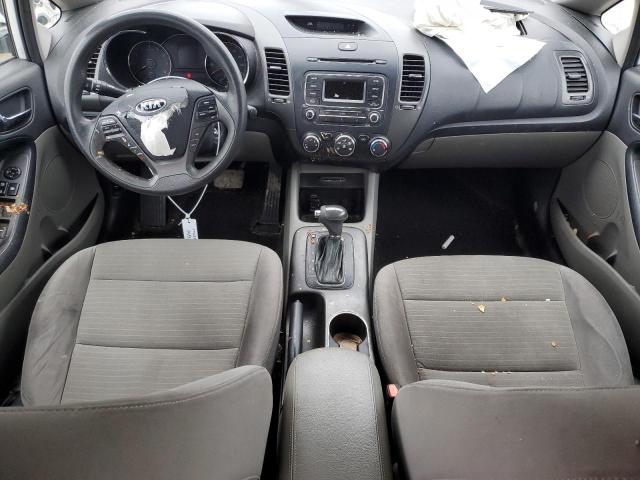 KNAFX4A64E5093483 - 2014 KIA FORTE LX WHITE photo 8