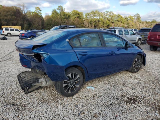 19XFB2F88DE054883 - 2013 HONDA CIVIC EX BLUE photo 3