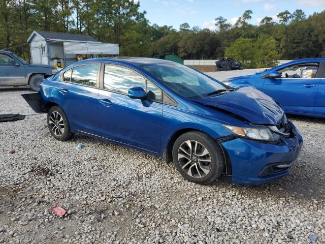 19XFB2F88DE054883 - 2013 HONDA CIVIC EX BLUE photo 4