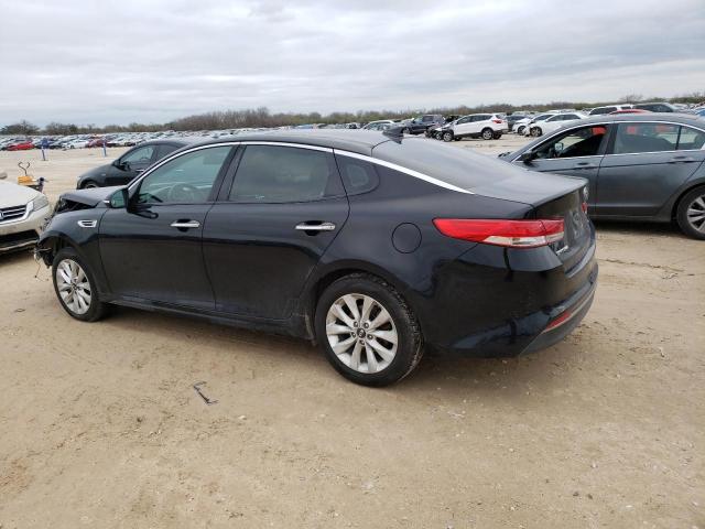 5XXGU4L34GG011768 - 2016 KIA OPTIMA EX BLACK photo 2