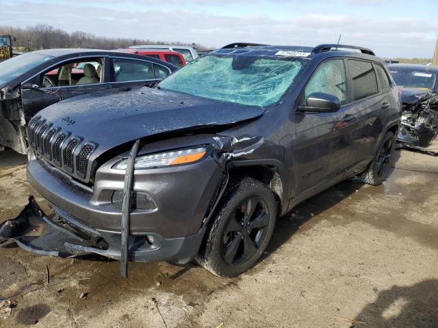 1C4PJLCB4JD597092 - 2018 JEEP CHEROKEE LATITUDE GRAY photo 1