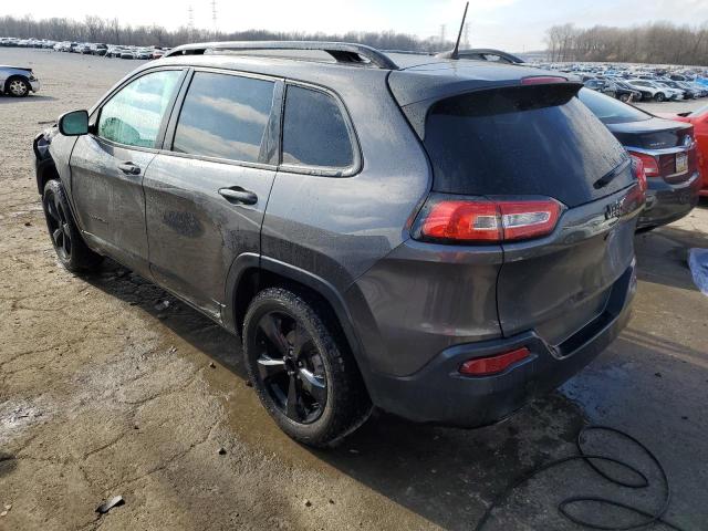 1C4PJLCB4JD597092 - 2018 JEEP CHEROKEE LATITUDE GRAY photo 2