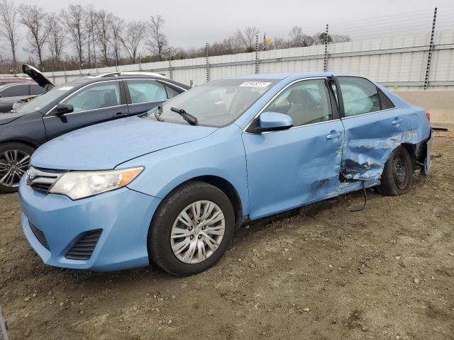 4T1BF1FK8CU622795 - 2012 TOYOTA CAMRY BASE BLUE photo 1