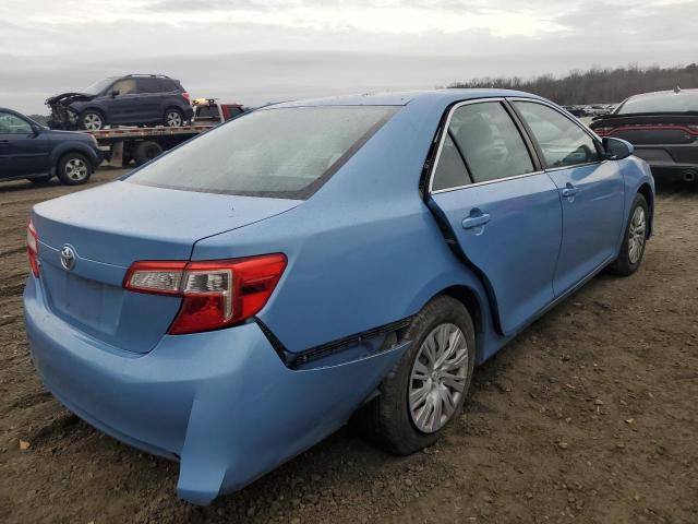 4T1BF1FK8CU622795 - 2012 TOYOTA CAMRY BASE BLUE photo 3