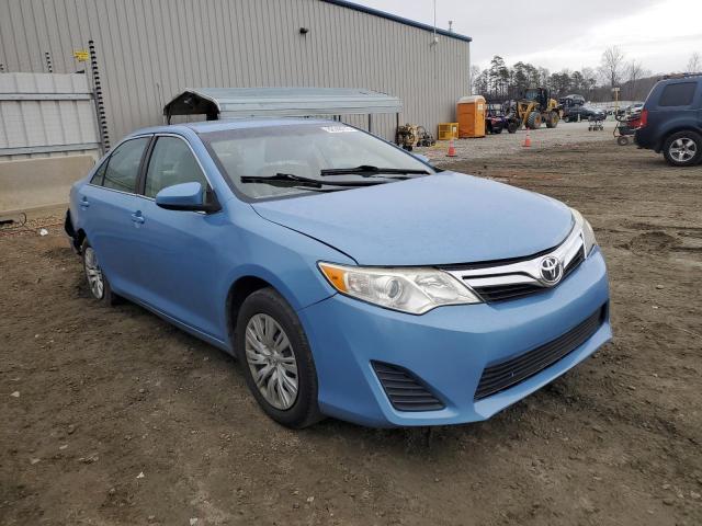 4T1BF1FK8CU622795 - 2012 TOYOTA CAMRY BASE BLUE photo 4