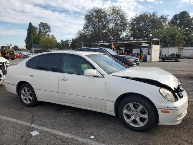 JT8BD69S650204263 - 2005 LEXUS GS 300 WHITE photo 4