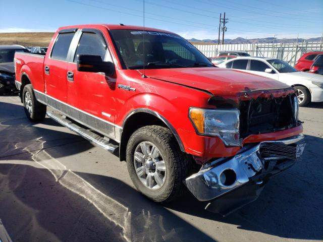 1FTFW1ET8BFC45145 - 2011 FORD F150 SUPERCREW RED photo 4