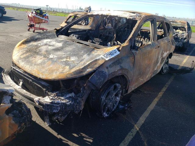 2HKRW1H82KH502276 - 2019 HONDA CR-V EXL BURN photo 1