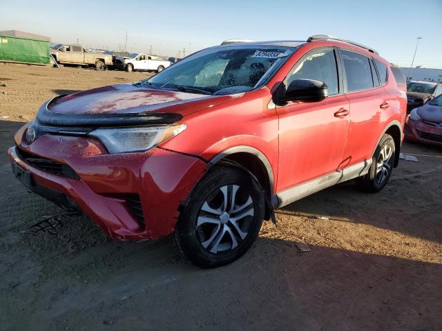 JTMBFREV4HJ114458 - 2017 TOYOTA RAV4 LE RED photo 1