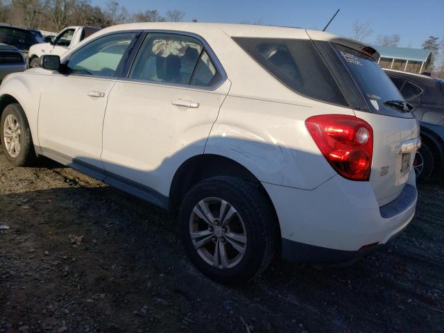 2GNALBEK2D6134479 - 2013 CHEVROLET EQUINOX LS WHITE photo 2