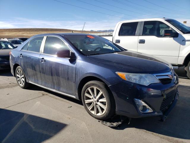 4T4BF1FK8ER387971 - 2014 TOYOTA CAMRY L BLUE photo 4