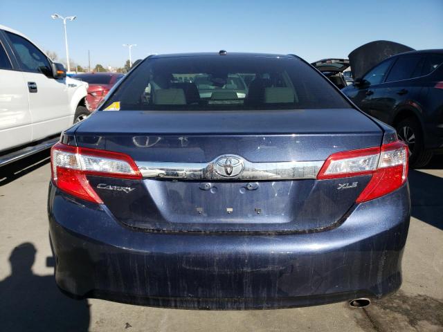 4T4BF1FK8ER387971 - 2014 TOYOTA CAMRY L BLUE photo 6