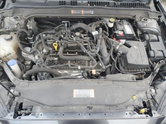 3FA6P0HD2LR231621 - 2020 FORD FUSION SE GRAY photo 11