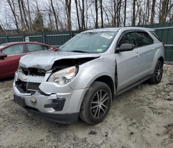 2GNFLEEK6E6122845 - 2014 CHEVROLET EQUINOX LS SILVER photo 1