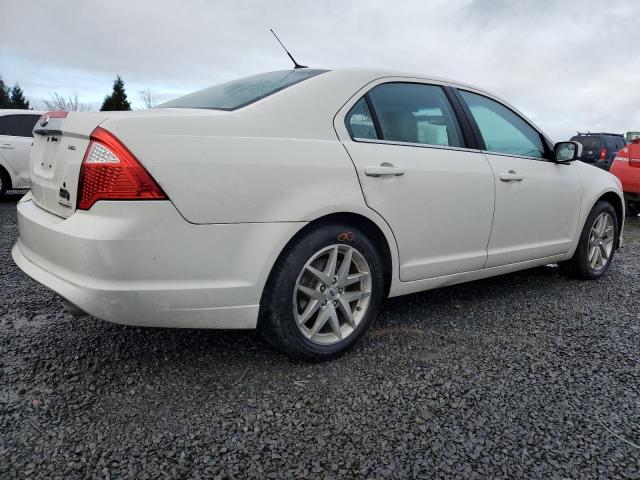 3FAHP0JGXCR366102 - 2012 FORD FUSION SEL WHITE photo 3