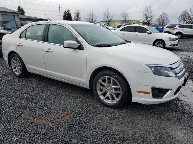 3FAHP0JGXCR366102 - 2012 FORD FUSION SEL WHITE photo 4