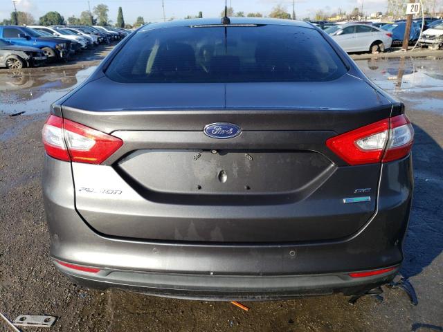 3FA6P0HD2GR173421 - 2016 FORD FUSION SE GRAY photo 6