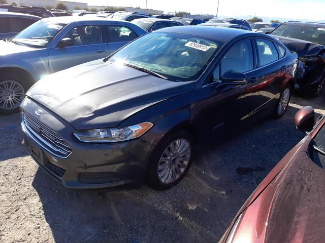 3FA6P0LU4FR248867 - 2015 FORD FUSION SE HYBRID CHARCOAL photo 1