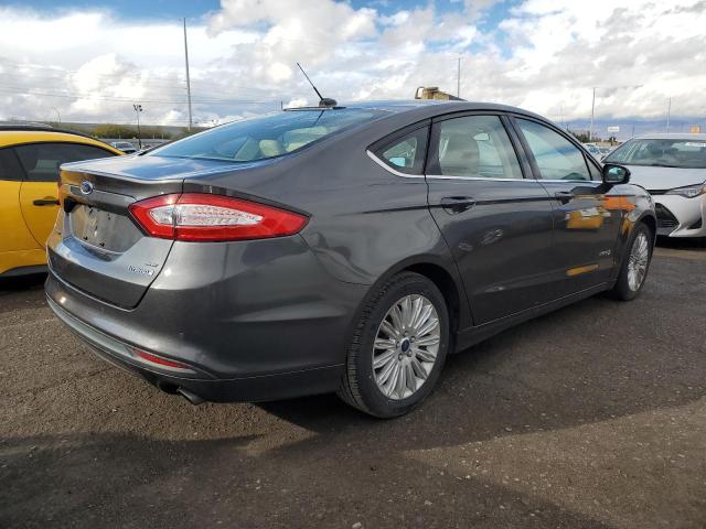 3FA6P0LU4FR248867 - 2015 FORD FUSION SE HYBRID CHARCOAL photo 3