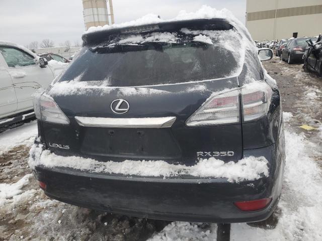 2T2BK1BA7AC036429 - 2010 LEXUS RX 350 BLACK photo 6