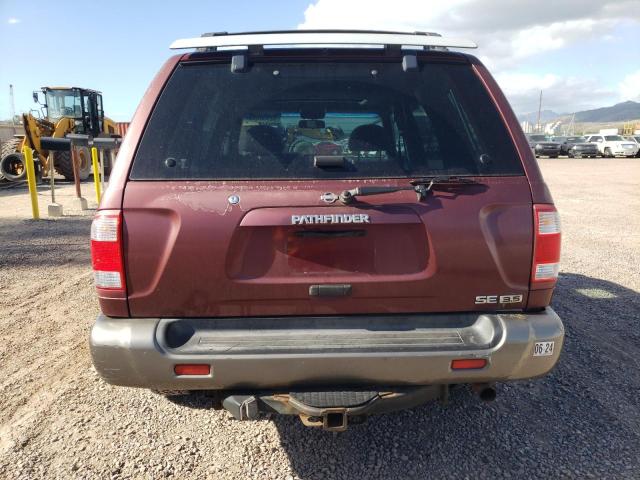 JN8DR09Y81W601501 - 2001 NISSAN PATHFINDER LE BURGUNDY photo 6