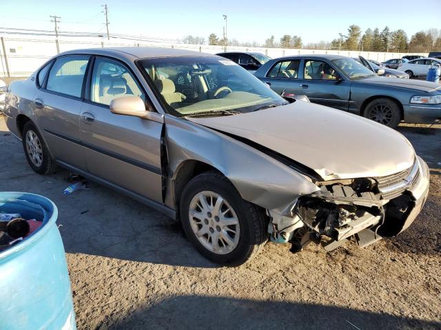 2G1WF52E729381796 - 2002 CHEVROLET IMPALA TAN photo 4