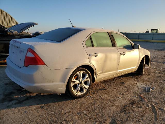 3FAHP0HA1CR377216 - 2012 FORD FUSION SE SILVER photo 3