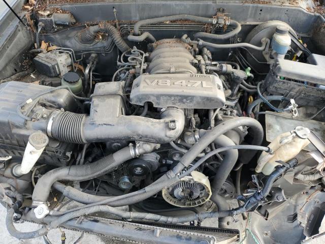 5TBRT34115S470439 - 2005 TOYOTA TUNDRA ACCESS CAB SR5 GRAY photo 11