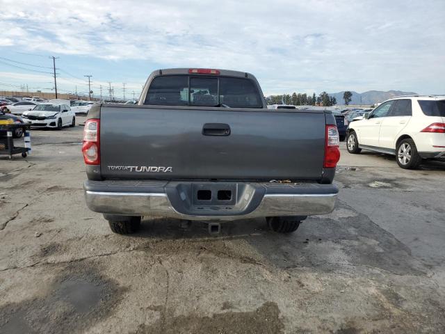 5TBRT34115S470439 - 2005 TOYOTA TUNDRA ACCESS CAB SR5 GRAY photo 6