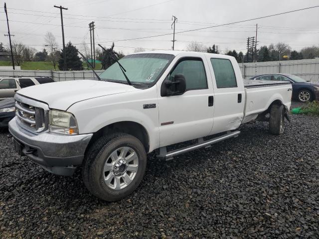 1FTSW31P84EB05012 - 2004 FORD F350 SRW SUPER DUTY WHITE photo 1