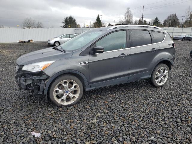 1FMCU9J93GUB27262 - 2016 FORD ESCAPE TITANIUM GRAY photo 1