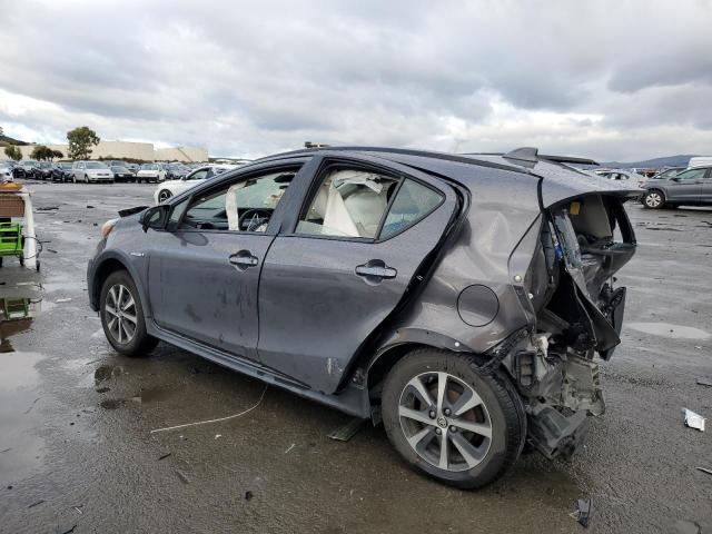 JTDKDTB34J1602157 - 2018 TOYOTA PRIUS C GRAY photo 2