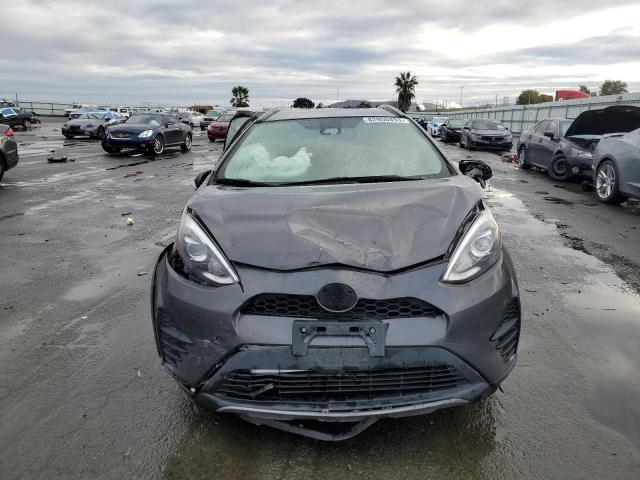 JTDKDTB34J1602157 - 2018 TOYOTA PRIUS C GRAY photo 5