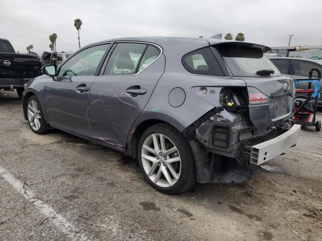 JTHKD5BH2E2187779 - 2014 LEXUS CT 200 GRAY photo 2