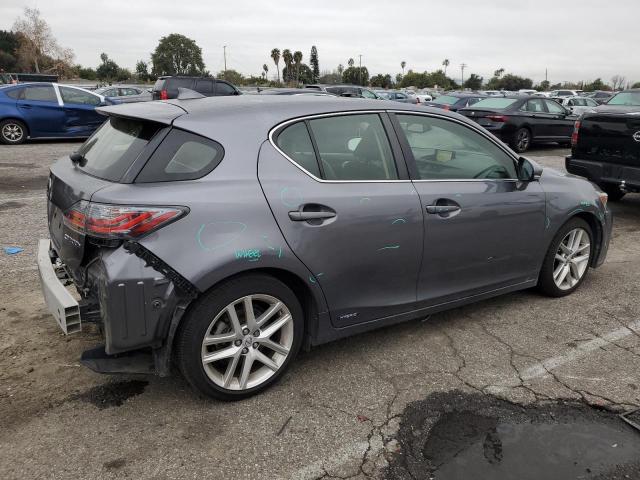 JTHKD5BH2E2187779 - 2014 LEXUS CT 200 GRAY photo 3