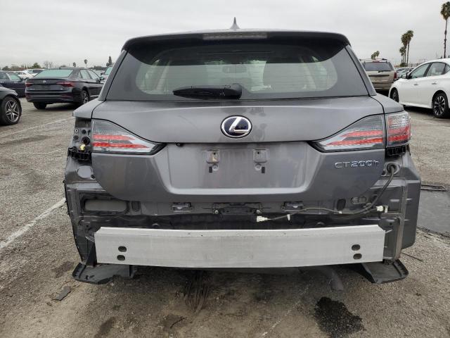 JTHKD5BH2E2187779 - 2014 LEXUS CT 200 GRAY photo 6